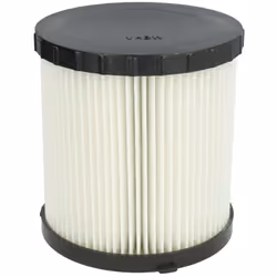 vhbw - the clever way Filtre plissé compatible pour votre aspirateur industriel, pour aspiration à sec ou humide - Finition s ...