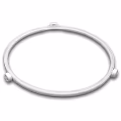 Support de plateau circulaire pour votre micro-ondes - Diamètre : 16,2cm - Trois roues Ce support permet au plateau de tourne ...