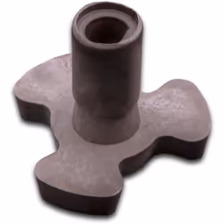 Support triangle universel pour plateau de micro-ondes - Hauteur de la broche : 16 mm - Hauteur principale : 22mm Ce triangle ...