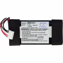 vhbw - the clever way - Batterie de rechange de haute qualité avec une grande autonomie et compatible avec vos hauts-parleurs ...