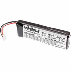 vhbw - the clever way - Batterie de rechange de haute qualité avec une grande autonomie et compatible avec vos hauts-parleurs ...