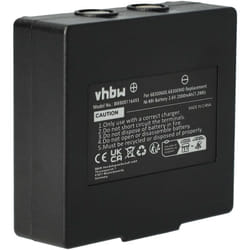 vhbw 1x Batterie compatible avec Abitron Mini Ex2-22, Mini-Ex22-IIB/, Mini opérateur télécommande industrielle (2000mAh, 3,6V, NiMH)
