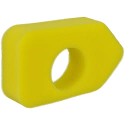 Filtre à air en mousse Filtre de rechange jaune pour tondeuses à gazon comme Briggs & Stratton 698369, 13 x 11 x 1,9 cm - Vhbw