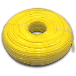Vhbw - Fil de coupe universel pour tondeuse, débroussailleuse, coupe-bordure - Fil de rechange, jaune, 2,4 mm x 88 m, carré