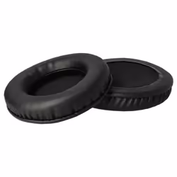 vhbw 2x Coussinets doreille compatible avec AKG HSD-271 HSC-271 K242 K240 MK II K290 K280 K305 casque audio headset - noir