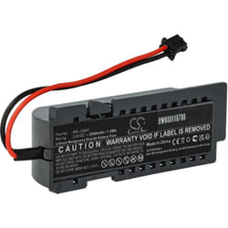 Pile compatible avec Mitsubishi MelServo MR-J3 servo-amplificateur (2000mAh, 3,6V, Li-MnO2) - Vhbw