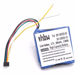 vhbw - the clever way - Batterie de rechange de haute qualité avec une grande autonomie et compatible avec votre GPS de vélo  ...
