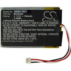 Vhbw - Batterie compatible avec Corsair CA-9011127-NA, CA-9011136-AP casque audio, écouteurs sans fil (700mAh, 3,7V, Li-polymère)