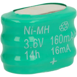NiMH pile bouton de remplacement pour type 3/V150H 150mAh 3,6V convient pour les batteries de modélisme etc. - Vhbw