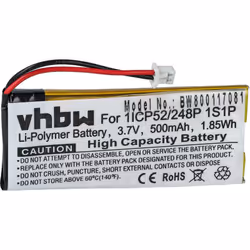 - Batterie de rechange de haute qualité avec une grande autonomie et compatible avec votre casque audi ou écouteurs sans fil  ...