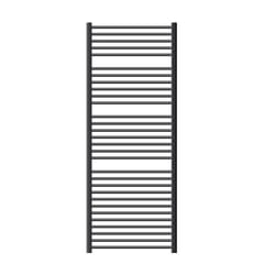 Radiateur Sèche-Serviettes - ECD GERMANY - Sahara - 750 x 1800 mm - Anthracite - Droit avec Raccordement Latéral