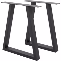 Description générale Ces pieds de table en acier revêtu de poudre sont conçus pour offrir une base stable et esthétique pour  ...