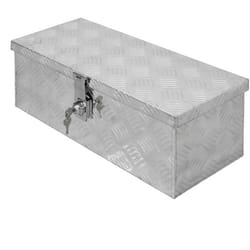 Ecd Germany Caisse De Transport En Aluminium - 57 X 22 X 19 Cm - 21 Litres - Valise Coffre De Rangement Boîte À Outils - Verrouillage Avec 2 Clés - Stockage Matériaux - Résistant À La Corrosion
