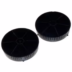 Lot de 2 filtres charbon T57 pour hotte WHIRLPOOL, ARISTON HOTPOINT, ELICA, ELECTROLUX, BAUKNECHT, INDESIT, AEG, IKEA WHIRLPO ...
