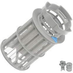 Filtre fond de cuve d'origine (00645038) Lave-vaisselle Neff thermador, gorenje, pitsos, kueppersbusch, bosch, viva, blaupunkt, gaggenau, balay,