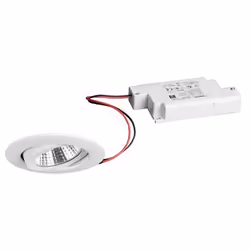 Brumberg BB03, Spot lumineux encastrable, 1 ampoule(s), LED, 6 W, 3000 K, Blanc