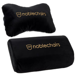 noblechairs Cushion set Noir, Or 2 pièce(s)