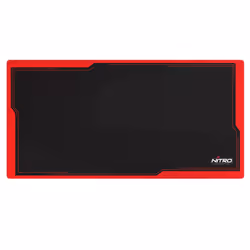 Nitro Concepts DM16 Tapis de souris de jeu Noir, Rouge - Vue supplémentaire 4