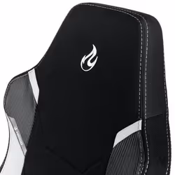 Nitro Concepts X1000 Siège de jeu sur PC Chaise avec assise rembourrée Noir, Blanc - Vue supplémentaire 5