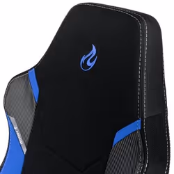 Nitro Concepts X1000 Siège de jeu sur PC Chaise avec assise rembourrée Noir, Bleu - Vue supplémentaire 5