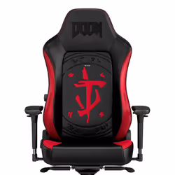 noblechairs NBL-HRO-PU-DET Siège pour jeu vidéo Siège de jeu sur PC Siège rembourré Noir, Rouge