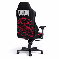 noblechairs NBL-HRO-PU-DET Siège pour jeu vidéo Siège de jeu sur PC Siège rembourré Noir, Rouge