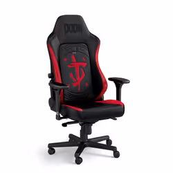 noblechairs NBL-HRO-PU-DET Siège pour jeu vidéo Siège de jeu sur PC Siège rembourré Noir, Rouge - Vue supplémentaire 5