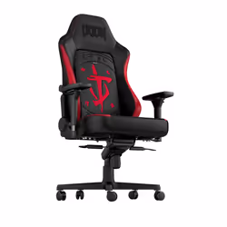 noblechairs NBL-HRO-PU-DET Siège pour jeu vidéo Siège de jeu sur PC Siège rembourré Noir, Rouge - Vue supplémentaire 6