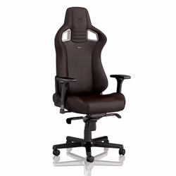 noblechairs Epic, Siège rembourré, Dossier rembourré, Marron, Marron, Simili-cuir, Simili-cuir