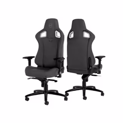 noblechairs EPIC Siège de jeu sur PC Siège rembourré Anthracite