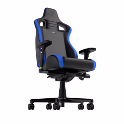 noblechairs EPIC Compact Siège de jeu sur PC Siège rembourré Noir, Bleu