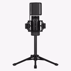 Streamplify MIC TRIPOD, Microphone de studio, 36 dB, 100 - 18000 Hz, 0,1%, 68 Ohm, 16 bit