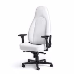 noblechairs NBL-ICN-PU-WED, Siège rembourré, Dossier rembourré, Blanc, Blanc, Simili-cuir, mousse, Simili-cuir, mousse