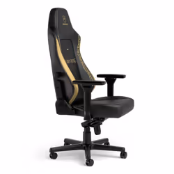 noblechairs NBL-HRO-PU-ERE Siège pour jeu vidéo Siège de jeu sur PC Siège rembourré Noir, Or - Vue supplémentaire 4