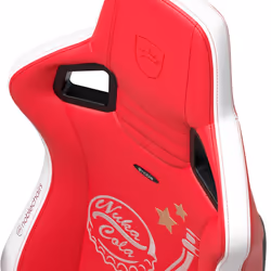 noblechairs EPIC Siège de jeu sur PC Siège rembourré Rouge, Blanc - Vue supplémentaire 6