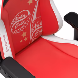 noblechairs EPIC Siège de jeu sur PC Siège rembourré Rouge, Blanc - Vue supplémentaire 7