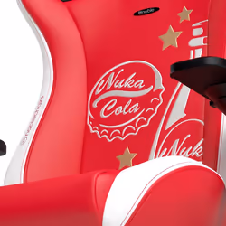 noblechairs EPIC Siège de jeu sur PC Siège rembourré Rouge, Blanc - Vue supplémentaire 8