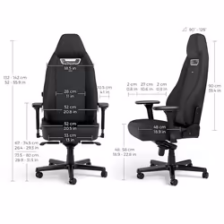 noblechairs LEGEND Fauteuil de gaming Siège rembourré Noir - Vue supplémentaire 5