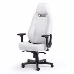 noblechairs LEGEND, Fauteuil de gaming, 150 kg, Siège rembourré, Dossier rembourré, 200 cm, Blanc
