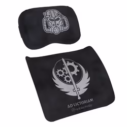 noblechairs Brotherhood of Steel Neck pillow/Lumbar pillow Noir 2 pièce(s) - Vue supplémentaire 2