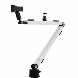 Streamplify Mount Arm, Appareil photo, Microphone, Mobile/smartphone, Ring lamp, Support passif, Bureau, Noir, Blanc