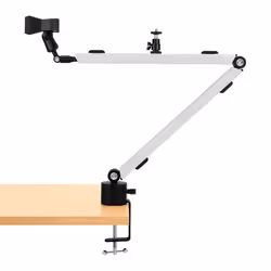 Streamplify Mount Arm Support passif Appareil photo, Microphone, Mobile/smartphone, Ring lamp Noir, Blanc - Vue supplémentaire 4