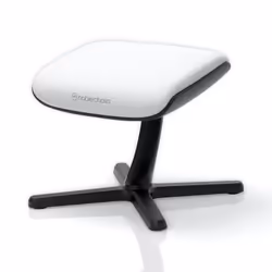 noblechairs NBL-FR-PU-WED, Blanc, Aluminium, Tissu, mousse, Plastique, 0 - 45°, 490 mm, 400 mm, 450 mm