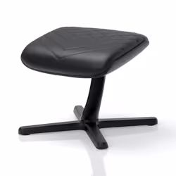 noblechairs NBL-FR-PU-BLK, Noir, Aluminium, Tissu, mousse, Plastique, 0 - 45°, 490 mm, 400 mm, 450 mm