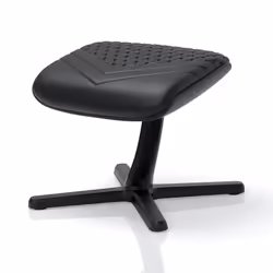 noblechairs NBL-FR-RL-BLK, Noir, Aluminium, mousse, Cuir véritable, Plastique, 0 - 45°, 490 mm, 400 mm, 450 mm