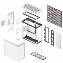 HAVN HS 420 Midi Tower Blanc - Vue supplémentaire 7