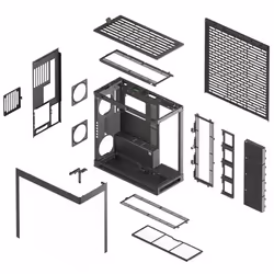 HAVN HS 420 Midi Tower Noir - Vue supplémentaire 7