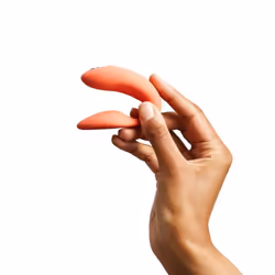 We-Vibe Chorus, Mini vibrateur, Stimulation du clitoris, Corail, Acrylonitrile-Butadiène-Styrène (ABS), Silicone, Courbé, Amb ...
