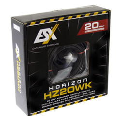 ESX HZ20WK câble vidéo et adaptateur 5 m Noir, Rouge, Argent