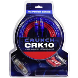CRK10 Set de connexion pour ampli HiFi auto 10 mm² - Crunch